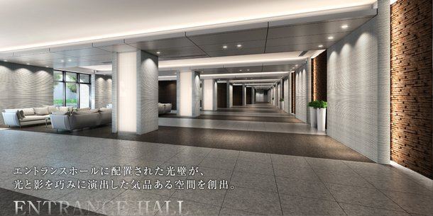 エントランスホール完成予想図