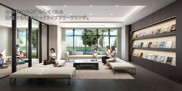 ライブラリー完成予想図