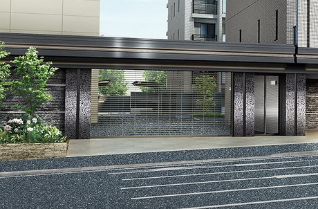 シャッターゲート完成予想図