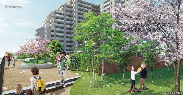 迎えの桜完成予想CG