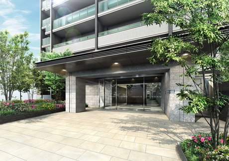 アプローチ完成予想図