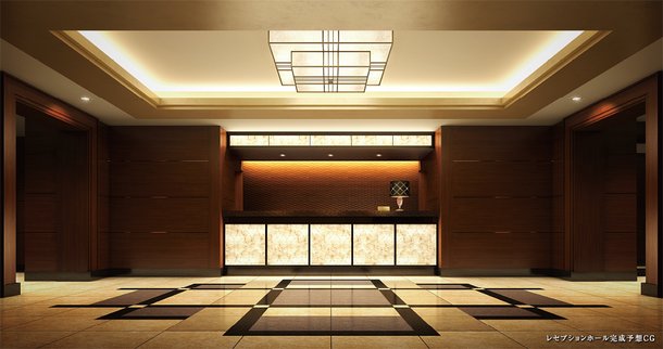 レセプションホール完成CG