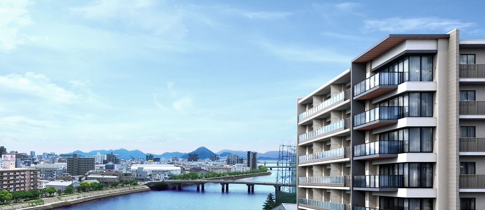 プラウド広島舟入幸町（外観完成図※1）