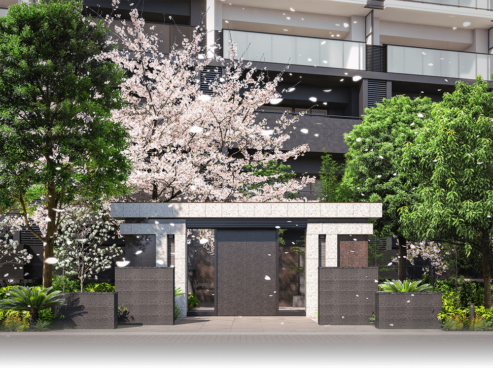 プレイズ津駅西（外観完成図）