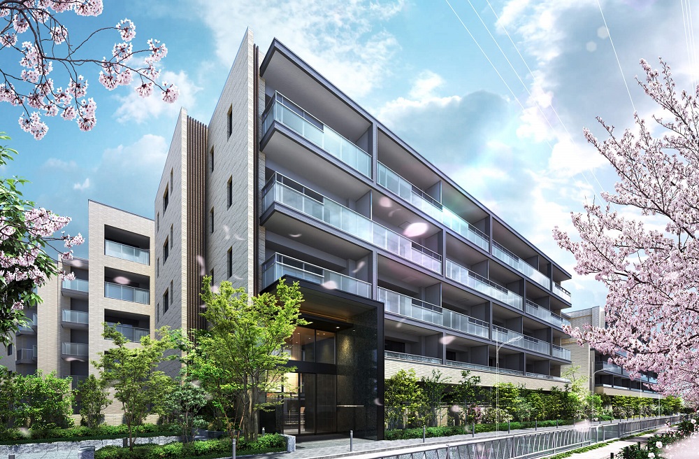 プラウド都立大学（外観完成予想CG）