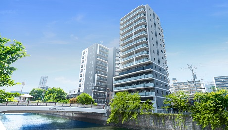 リビオ北品川リバーサイドテラス（外観完成予想CG）