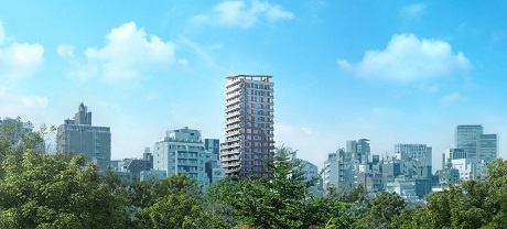パークコート青山高樹町ザタワー（外観完成予想CG）