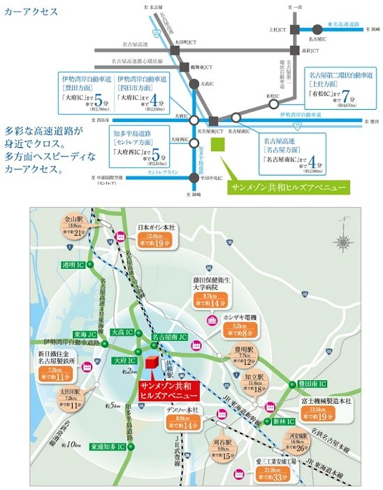 カーアクセス図