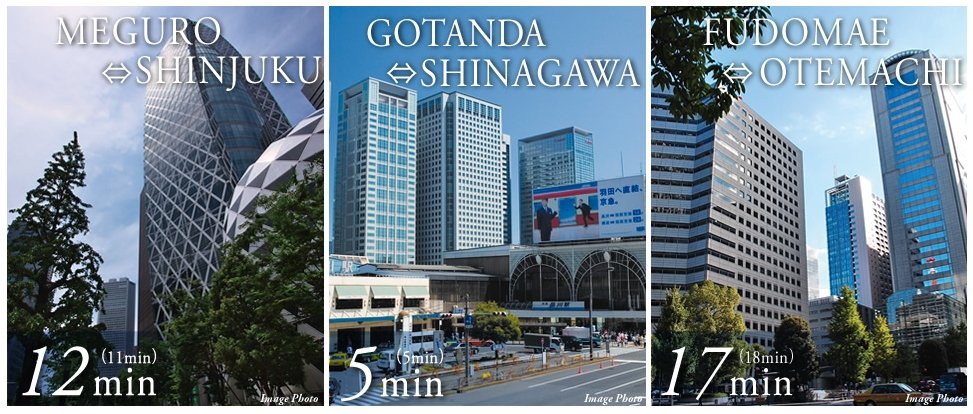 3駅6路線利用(※)で都心主要スポットを掌中に。
