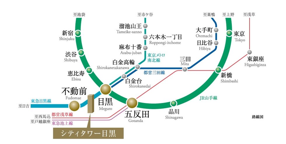 電車アクセス図
