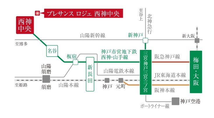 アクセス案内図