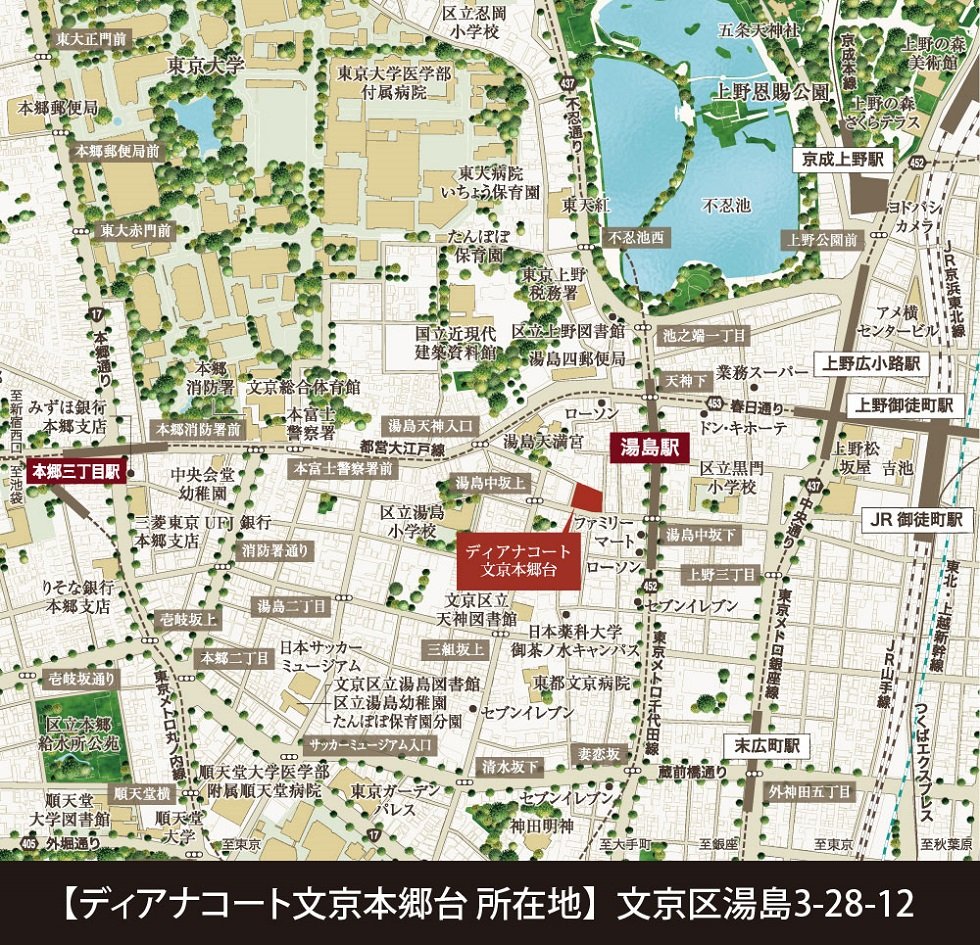 現地案内図