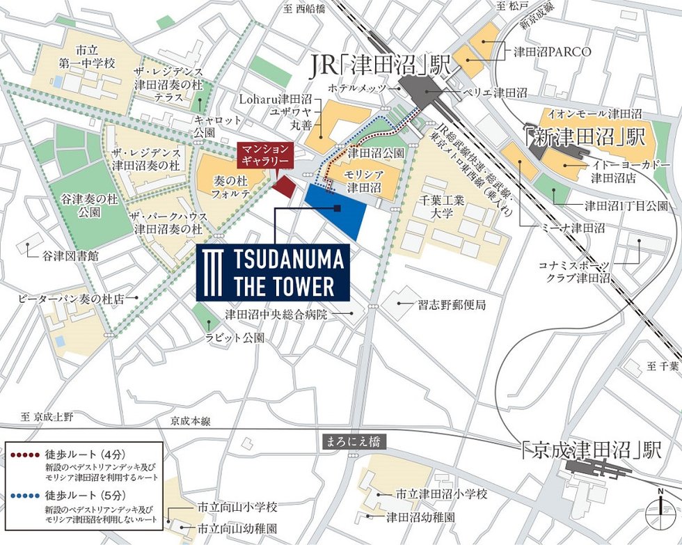 現地案内図