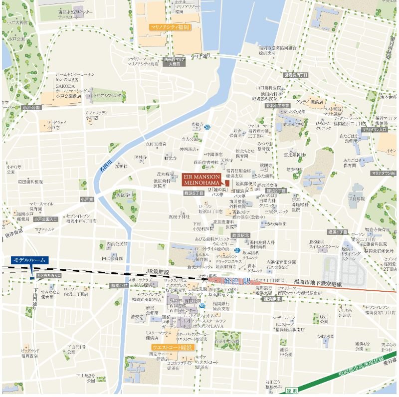 現地案内図