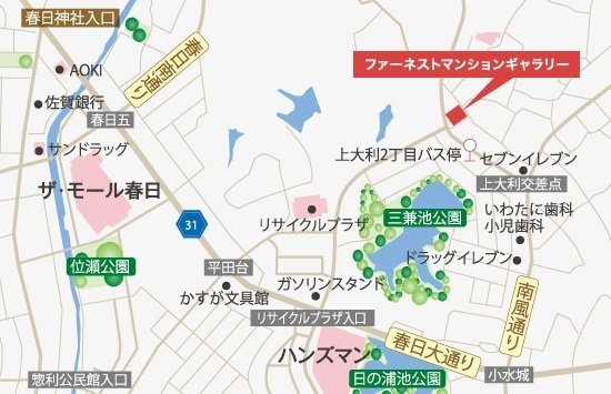 マンションギャラリー案内図