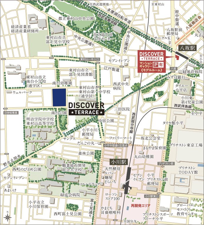 現地案内図
