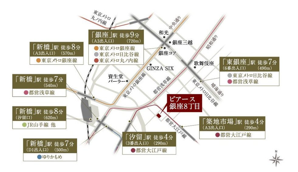 立地概念図