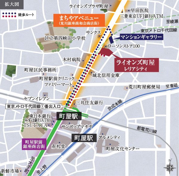 現地案内図