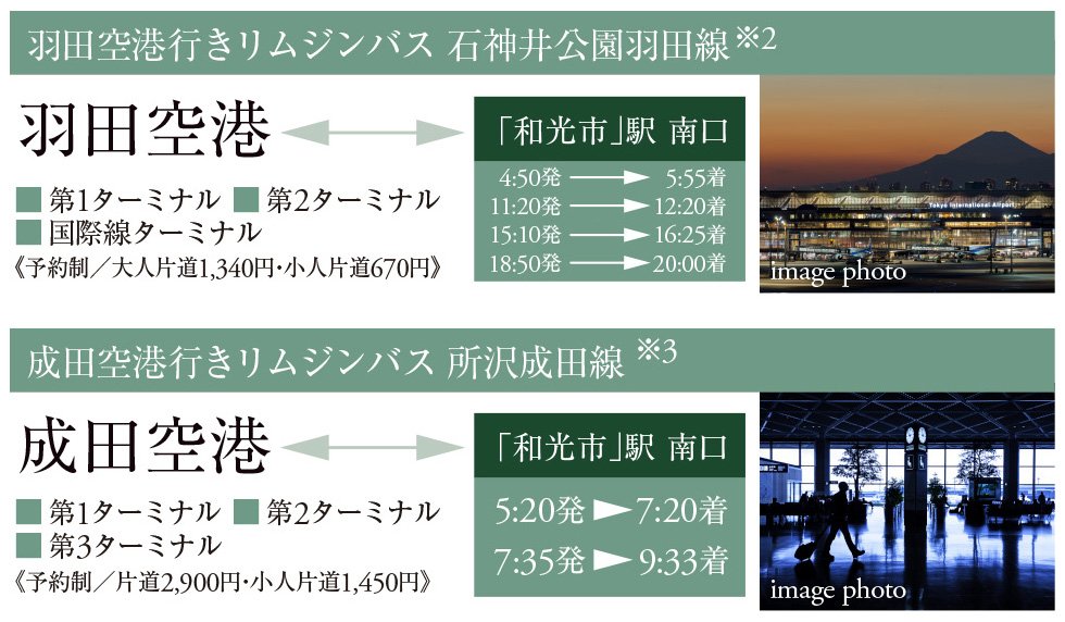 羽田空港・成田空港へ直行リムジンバスで、旅行や帰省、出張を快適にサポート。
