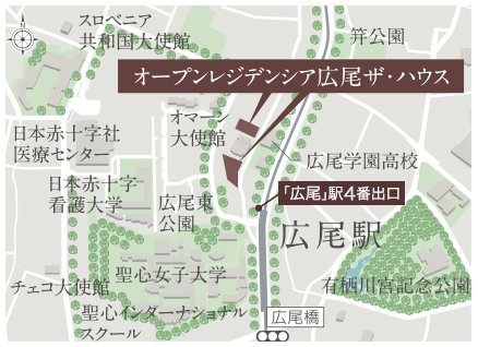 現地周辺拡大図