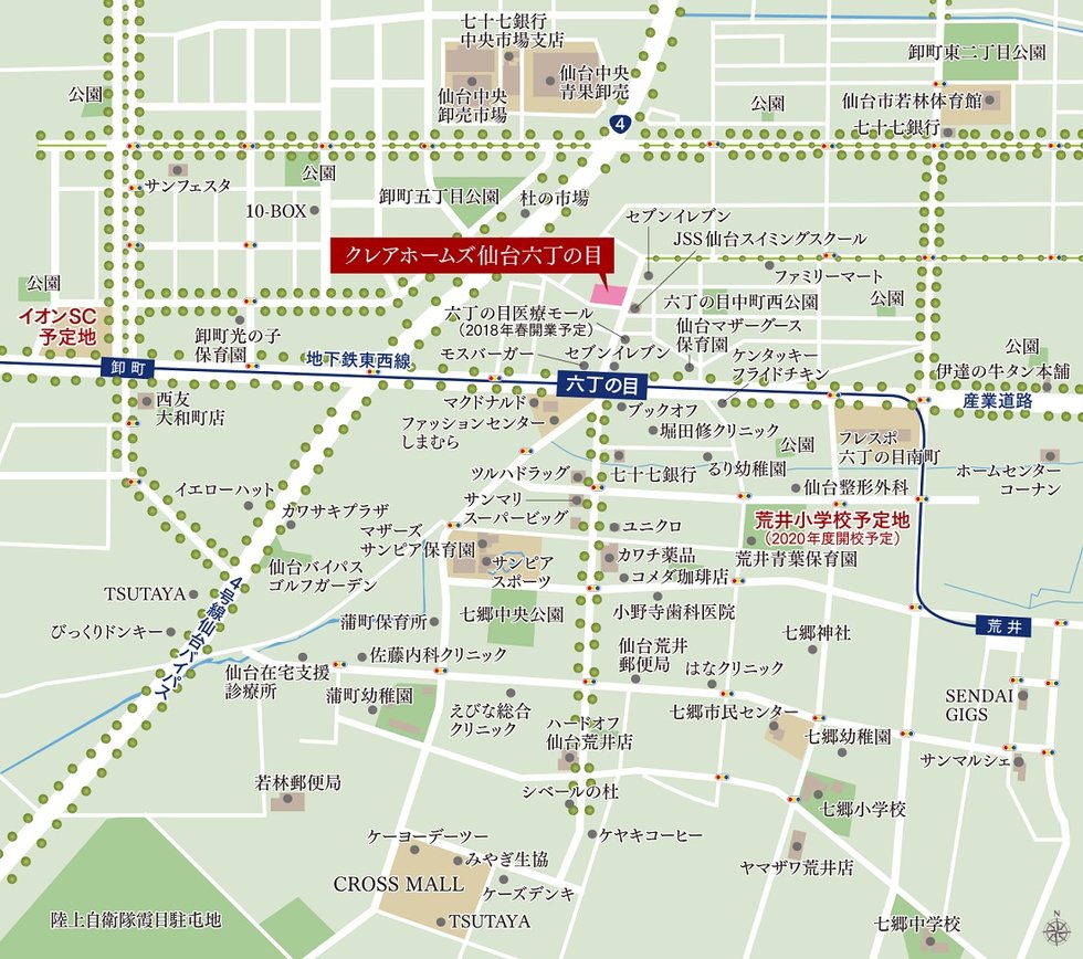 現地案内図