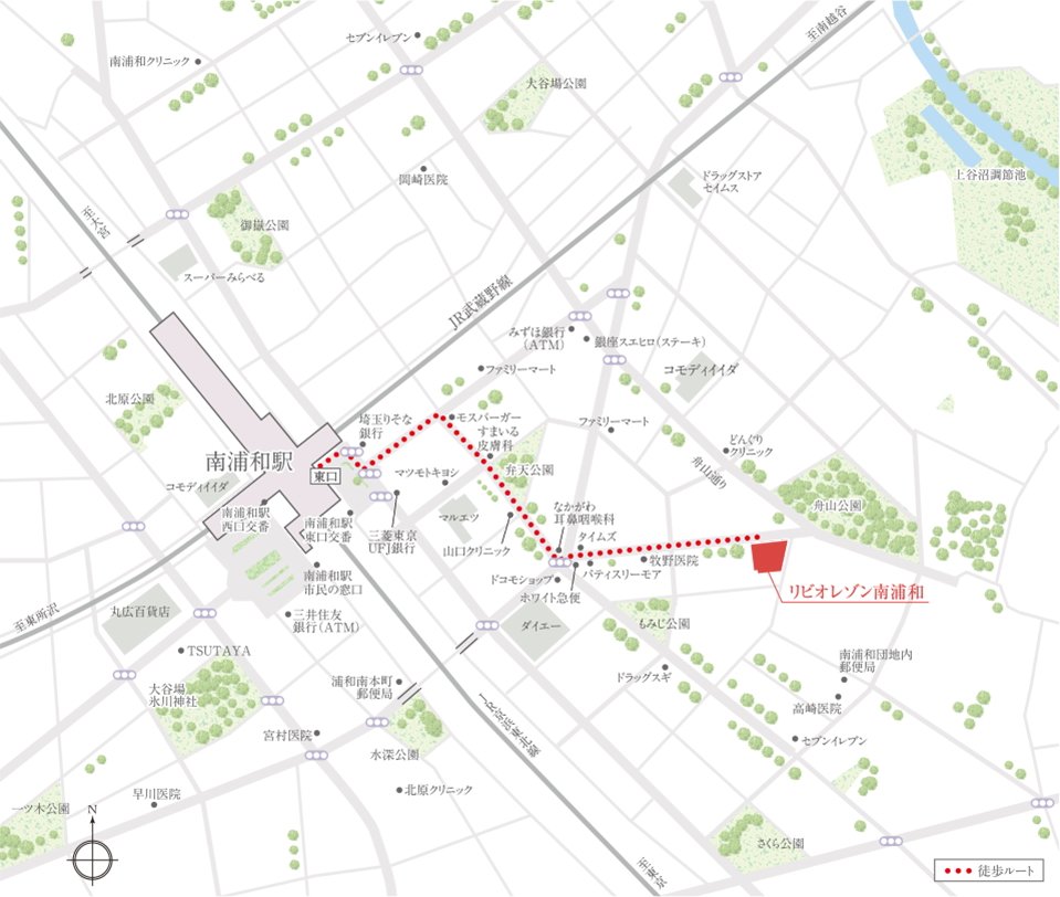 現地案内図