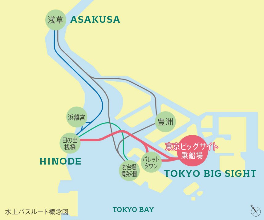 東京の水辺を優雅にクルージング。