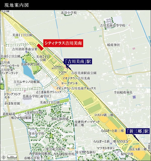 現地案内図