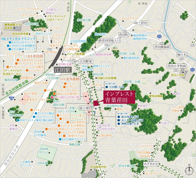 現地案内図