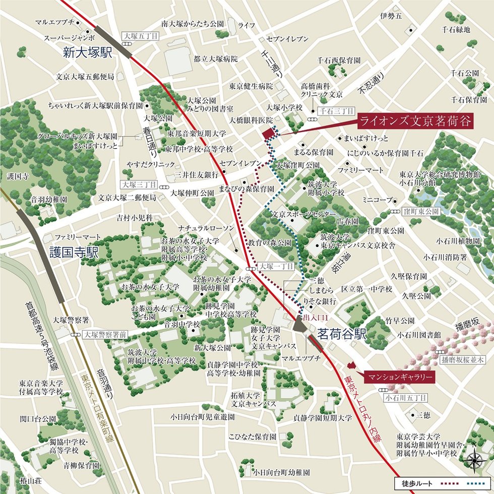 現地案内図