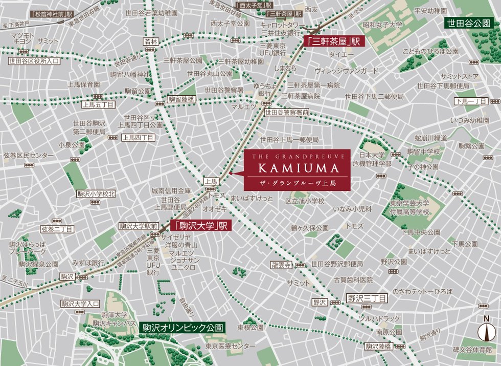 現地案内図