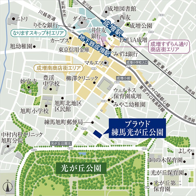 現地案内図