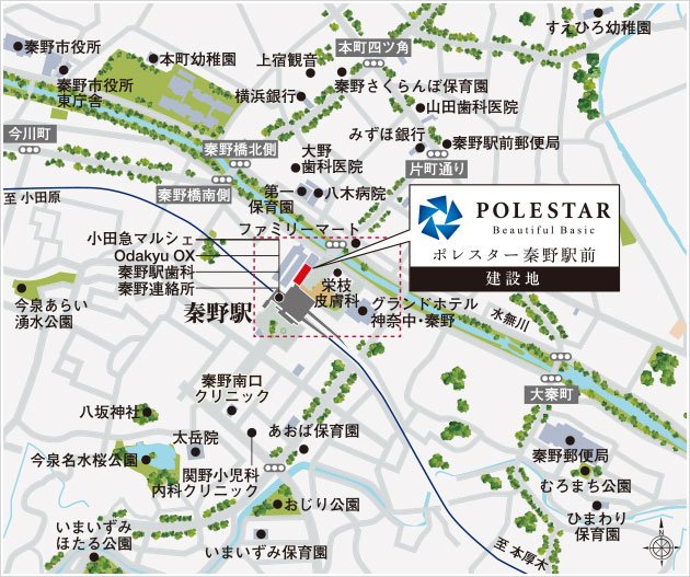 現地案内図