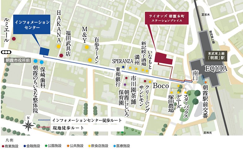 マンションギャラリー案内図