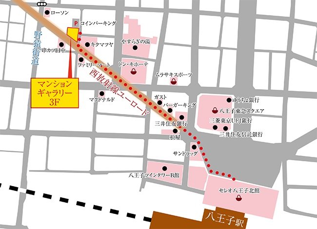 マンションギャラリー案内図