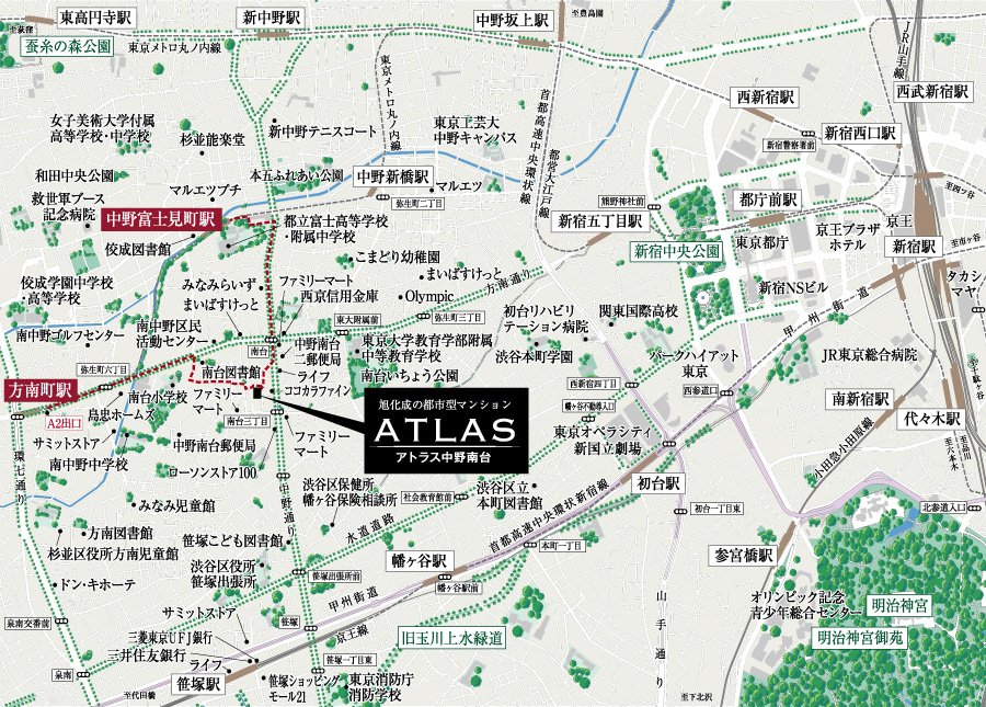現地案内図