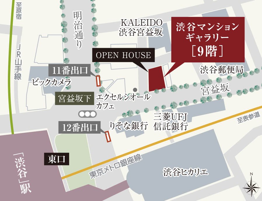 インフォメーションセンター案内図