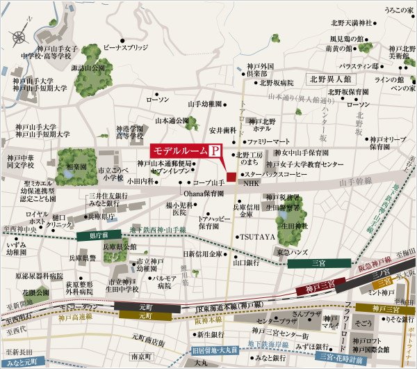 マンションギャラリー案内図