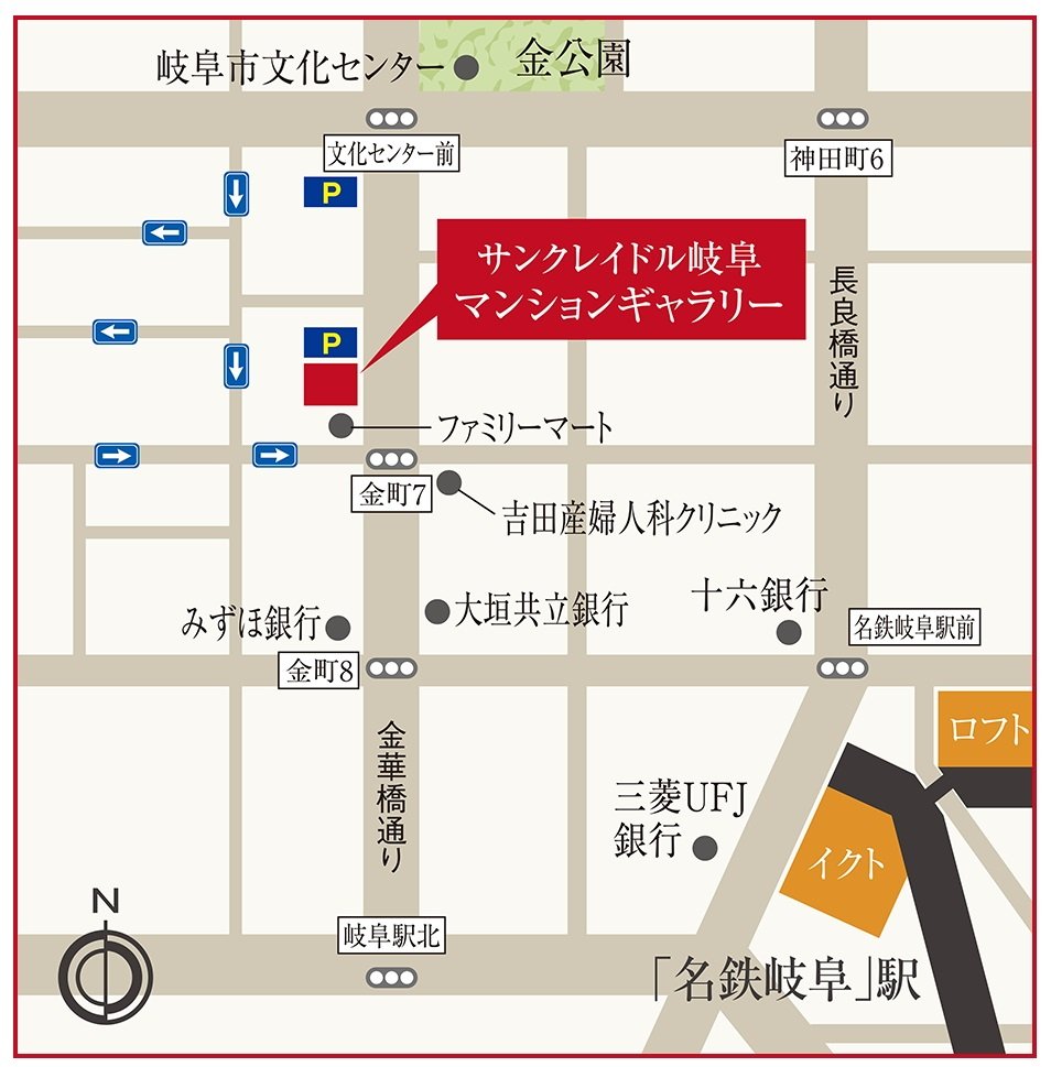 マンションギャラリー案内図