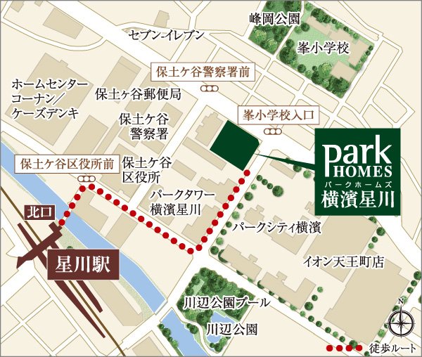 現地案内図