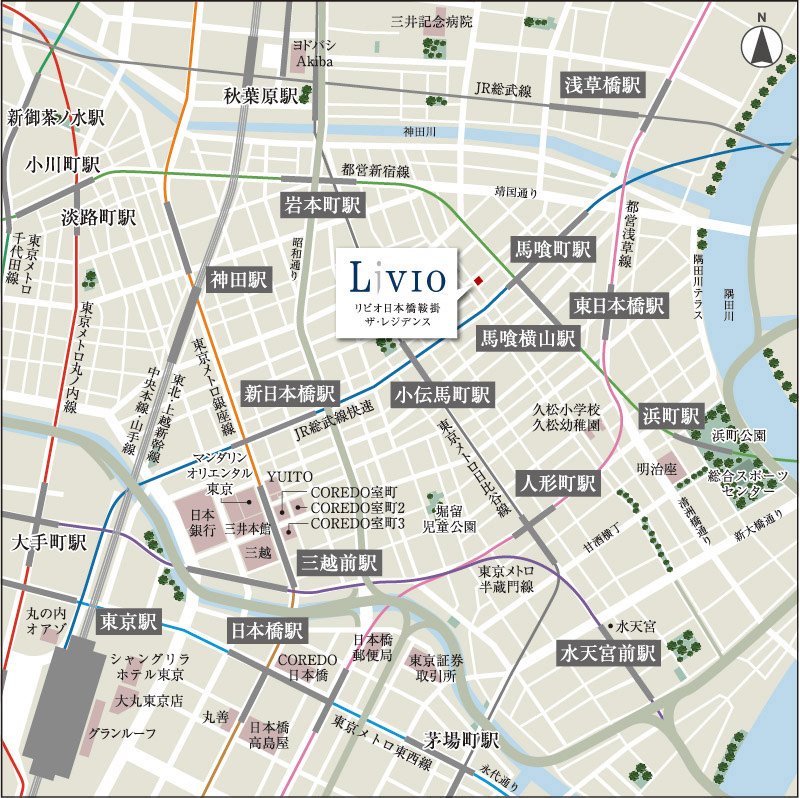 現地案内図