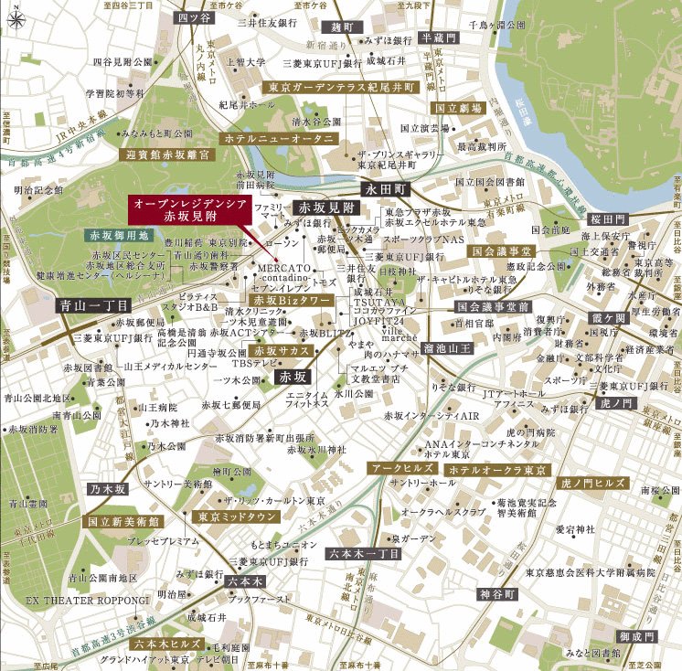 現地案内図
