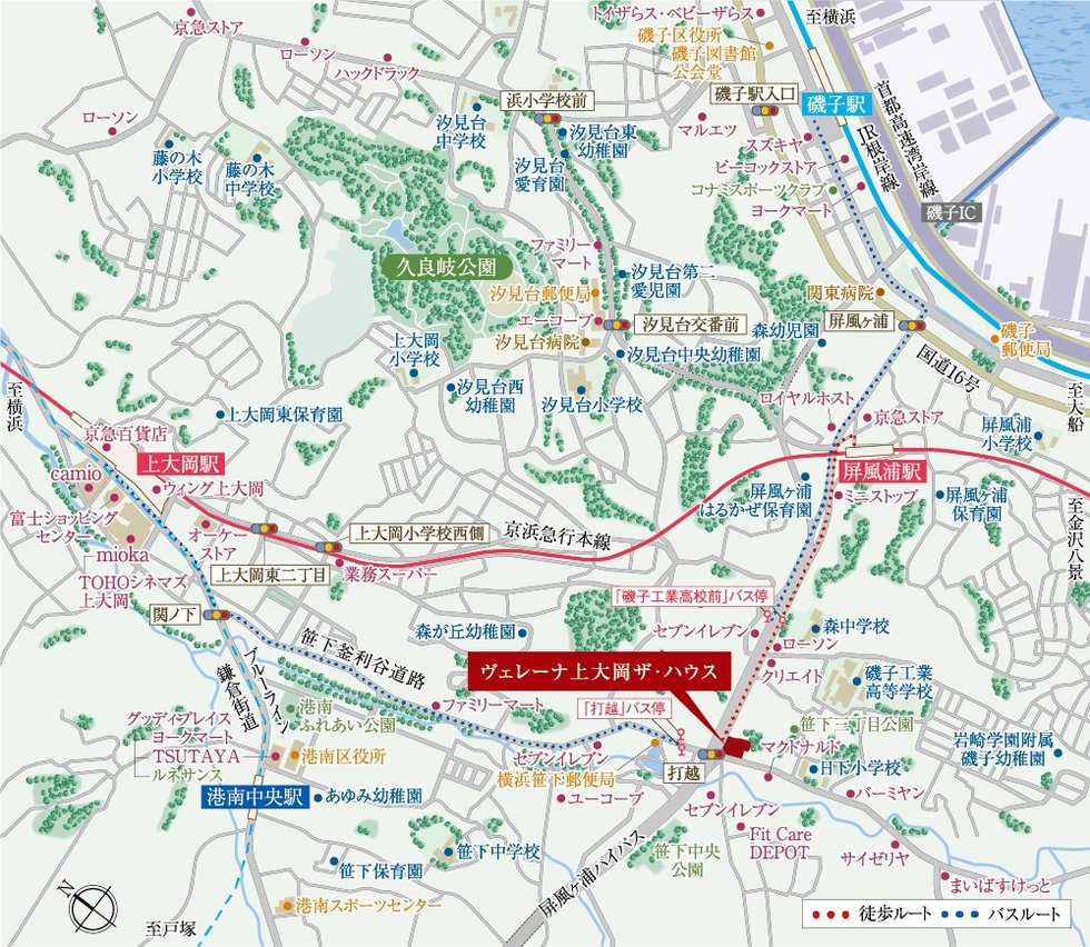 現地案内図