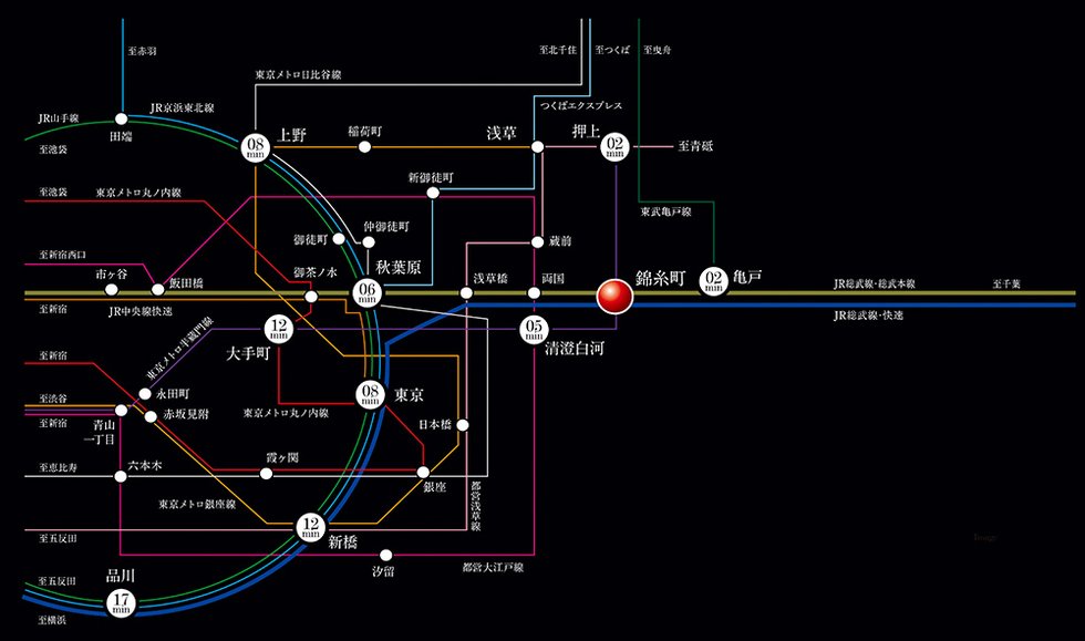 交通アクセス図