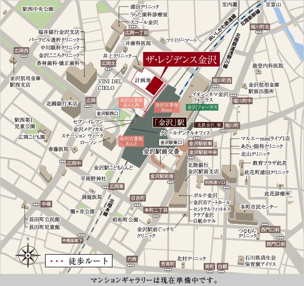 現地案内図
