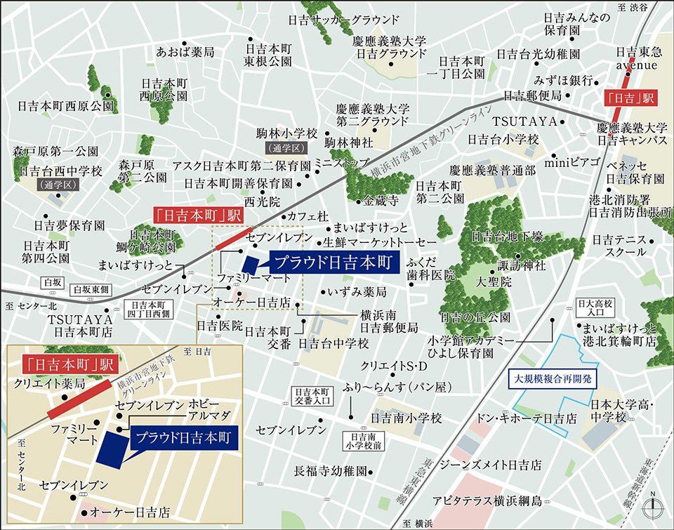 現地案内図