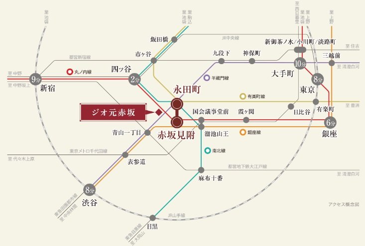 都心要所へ10分圏内。首都機能を庭とすることで生まれる時間という“価値”。