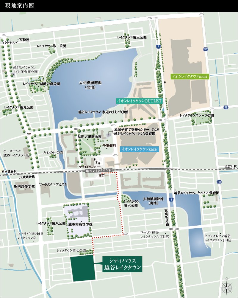 現地案内図