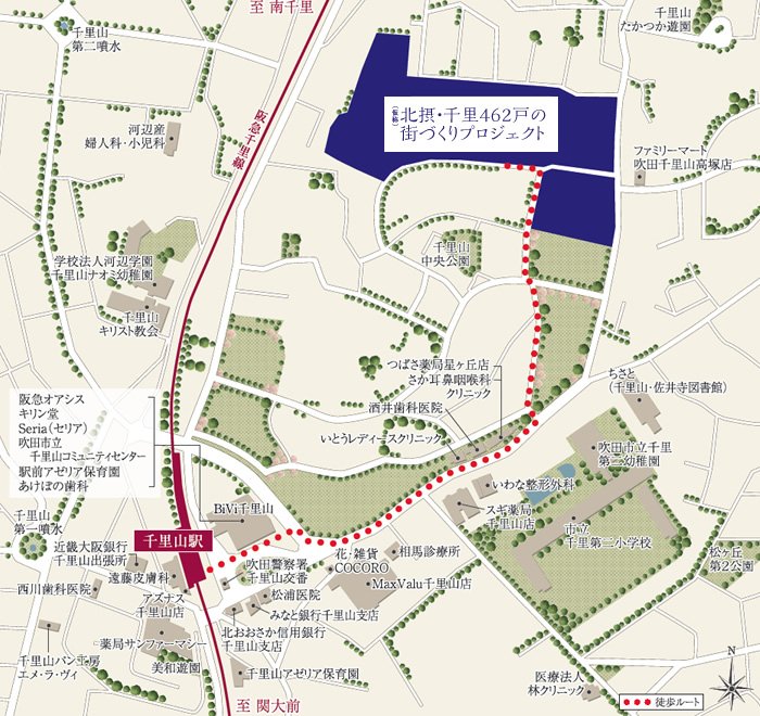 現地案内図