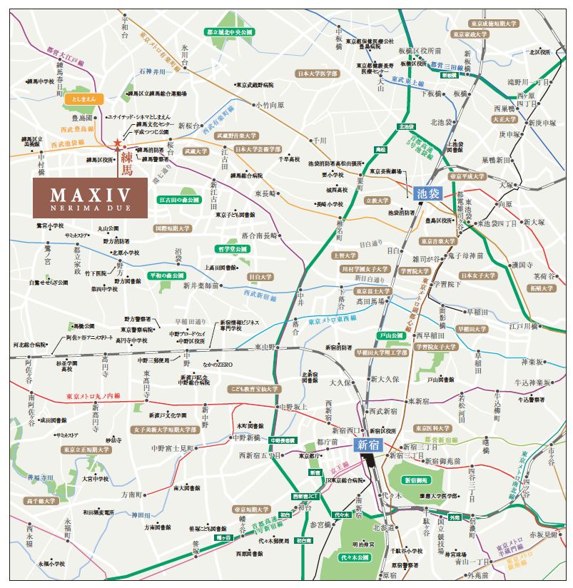 現地案内図